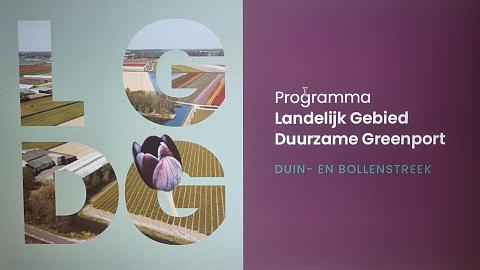 Programma Landelijk Gebied Duurzame Greenport Duin- en Bollenstreek