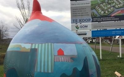 Reuzenbol bij Abeelenpark