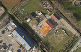 Achterweg tussen 12 en 14